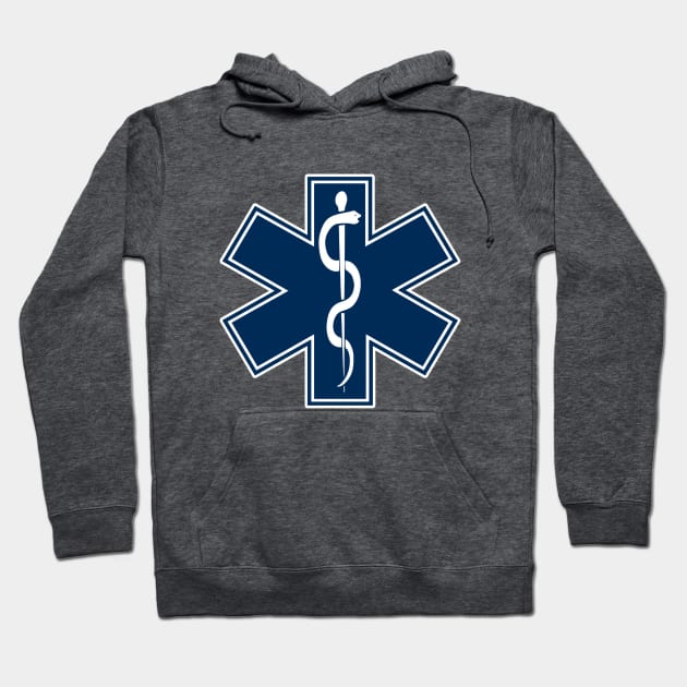 Paramedic EMS EMT Hoodie by JerryWLambert